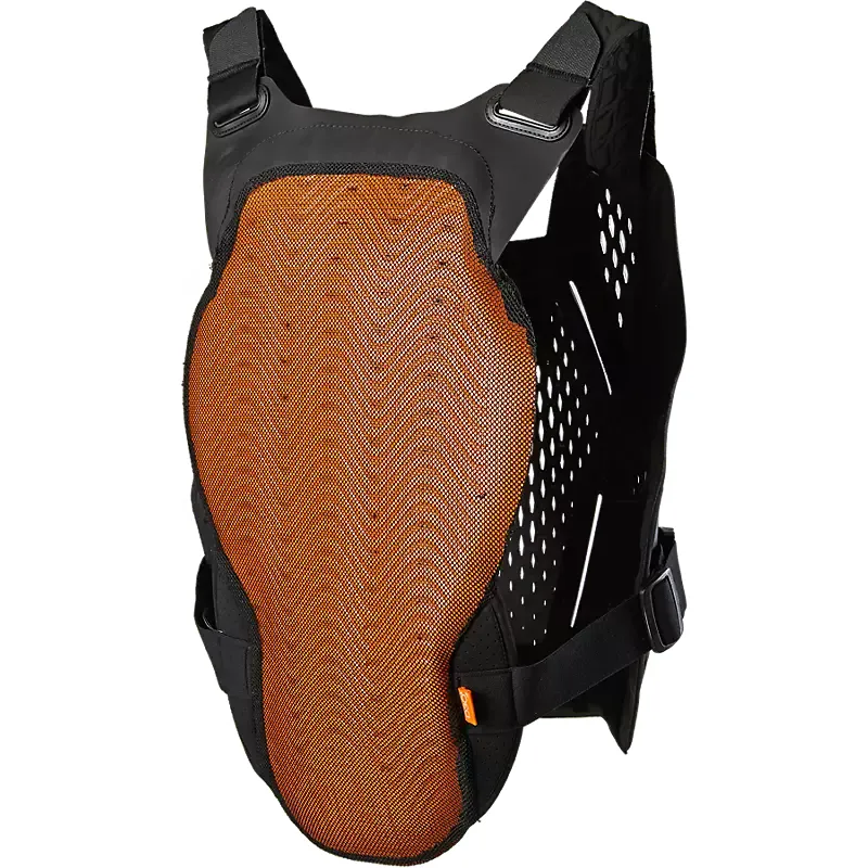 Fox Raceframe Impact Soft Back CE D3O Mountain Bike Chest Guard in Black-1