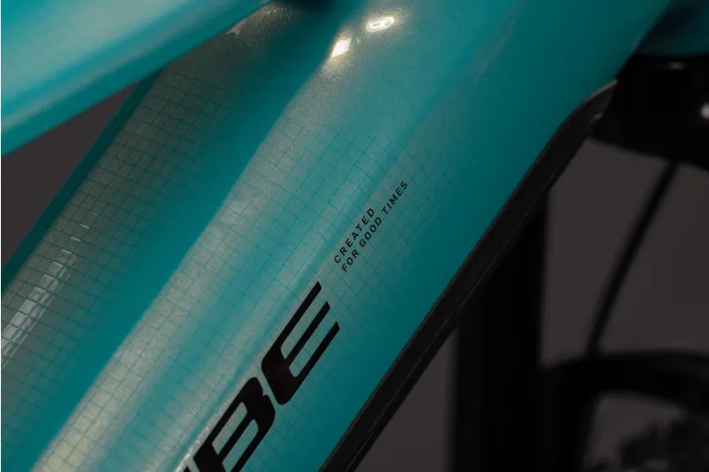 Cube Reaction Hybrid Performance 720Wh Electric Hybrid Bike in Maldivian and Black-5