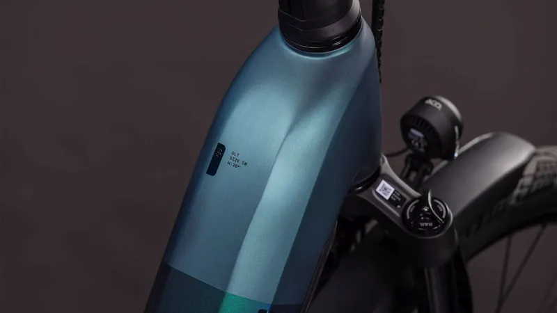 Cube Kathmandu Hybrid SLT EE 800Wh Electric Hybrid Bike in Duskwood and Goblin-2