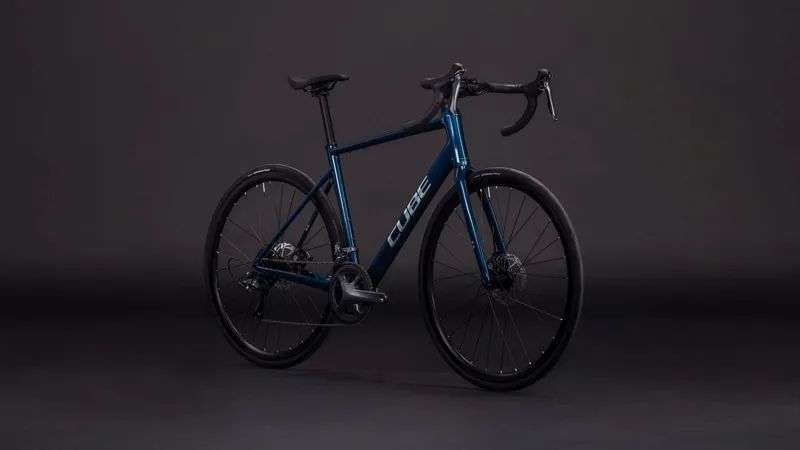 Cube Attain Pro Road Bike in Nautica and Prism-6