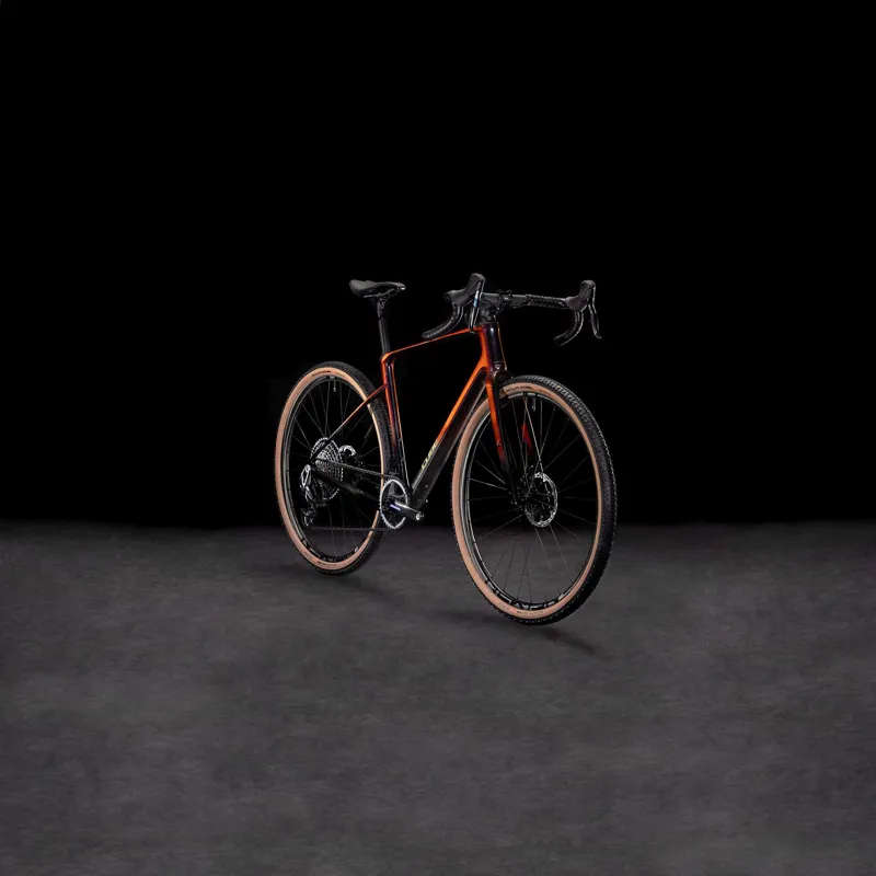 Cube Nuroad C:62 SLX Gravel Bike in Solareclipse and Aurum-7