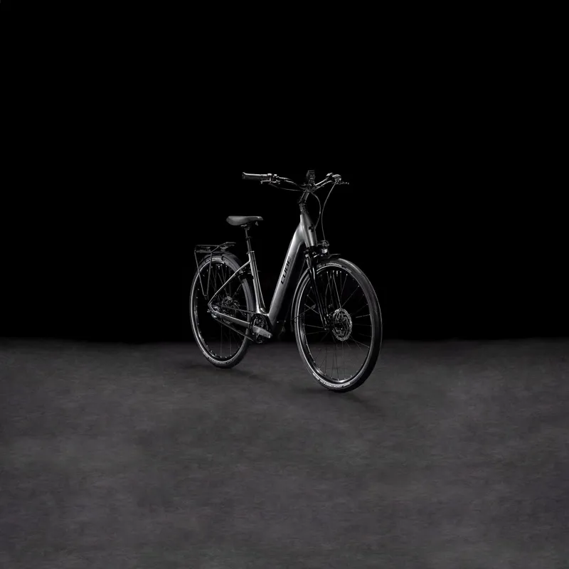 Cube Supreme Hybrid Deluxe One EE 625Wh Electric Hybrid Bike in Slateblack and Black-6