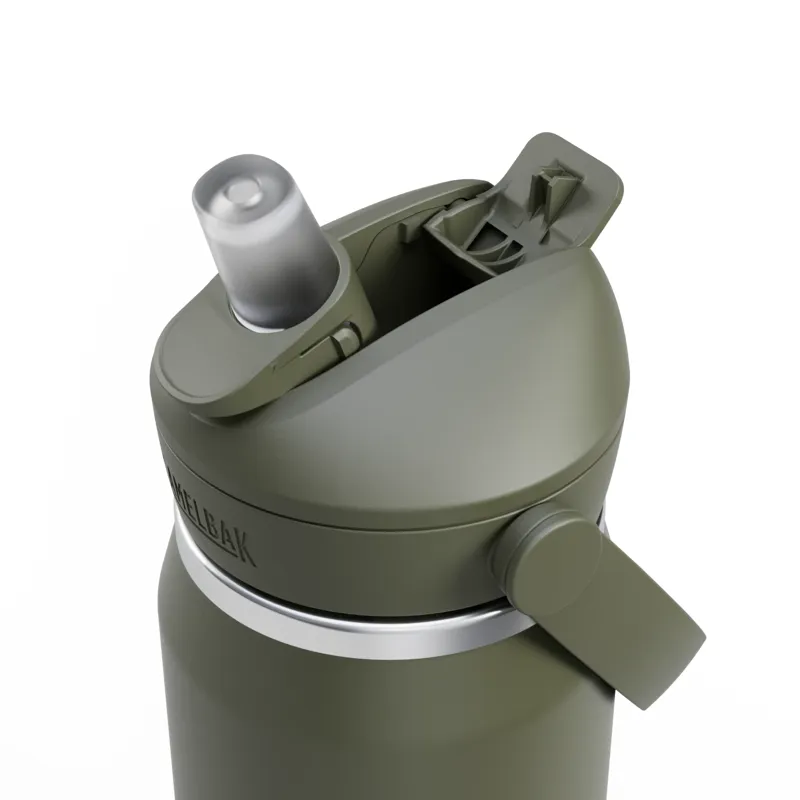 Camelbak Thrive Flip Straw Insulated VSS Bottle in Moss Green - 740ml-2