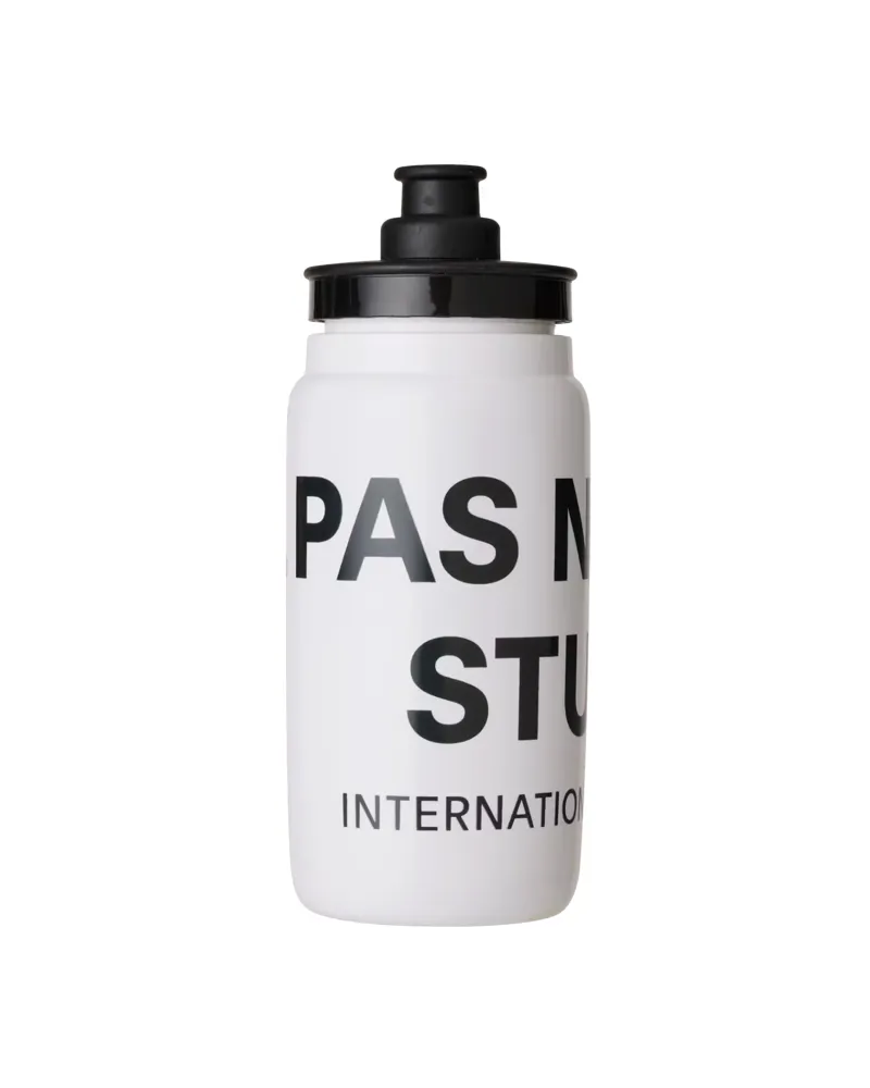 Pas Normal Studios Logo Race Bidon in White - 550ml