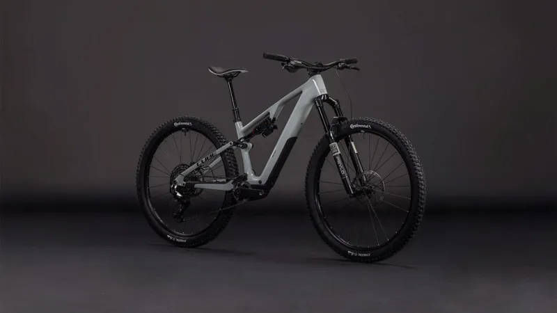 Cube AMS Hybrid ONE44 C:62 Race 400Wh Electric Full Suspension Mountain Bike in Reedbeige and Black-8