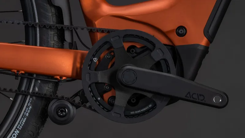 Cube Touring Hybrid Comfort SLX EE 800Wh Electric Hybrid Bike in Chilli and Chrome-4