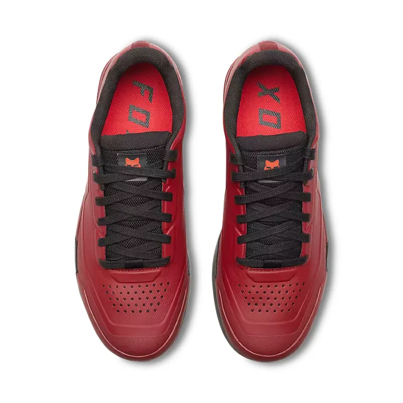 Fox Union Flat Mountain Bike Shoes in Red-1