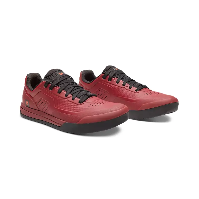 Fox Union Flat Mountain Bike Shoes in Red-3