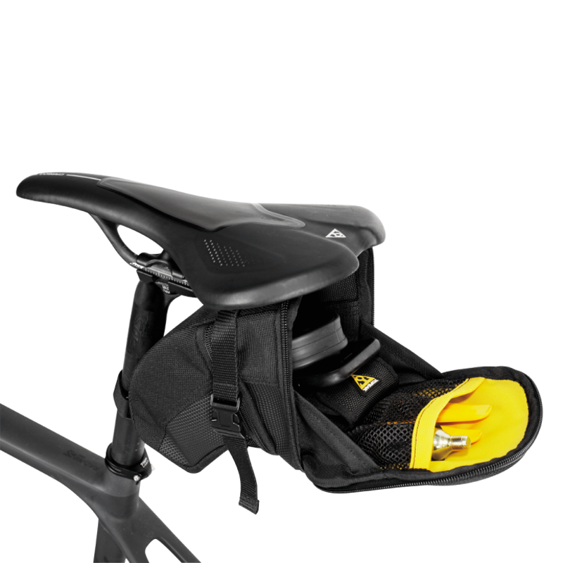 Topeak Aero Wedge Strap Mounted Medium Saddle Bag in Black-1