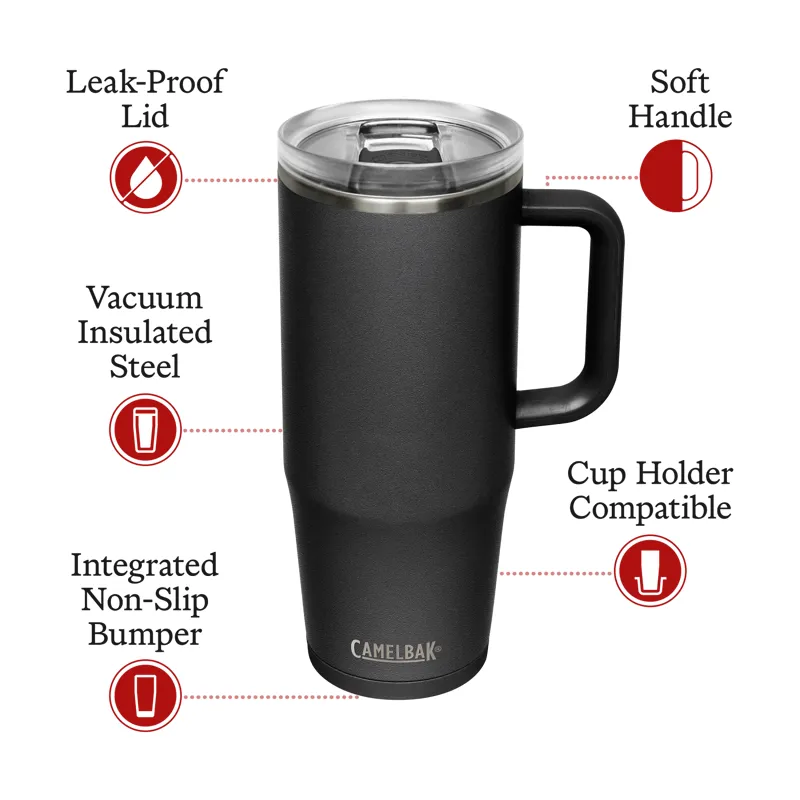 CamelBak Thrive Insulated Stainless Steel Mug in Black - 1L-4
