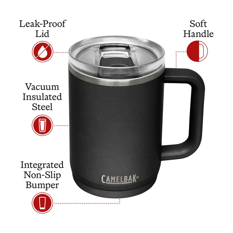 CamelBak Thrive Insulated Stainless Steel Mug in Black - 500ml-5