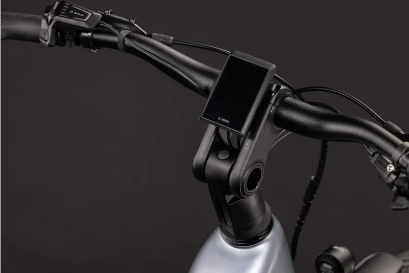 Cube Kathmandu Hybrid EXC EE 800Wh Electric Hybrid Bike in Slategrey and Chrome-1