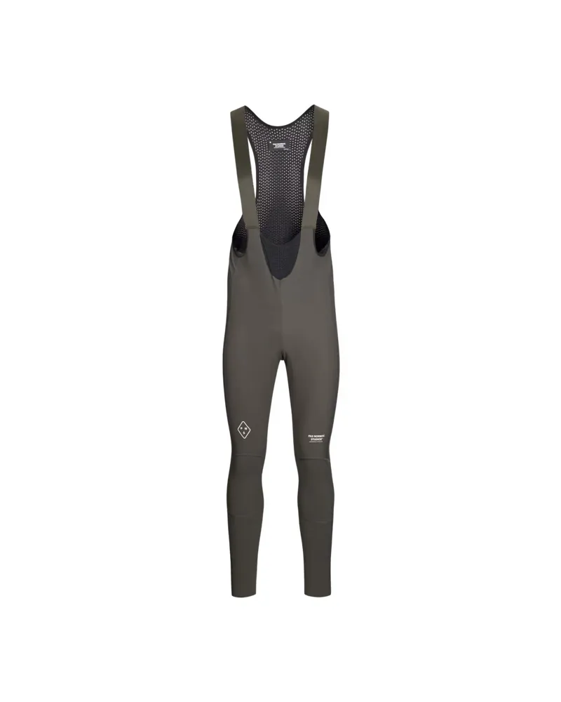 Pas Normal Studios Mechanism Deep Winter Long Bibs in Dark Olive