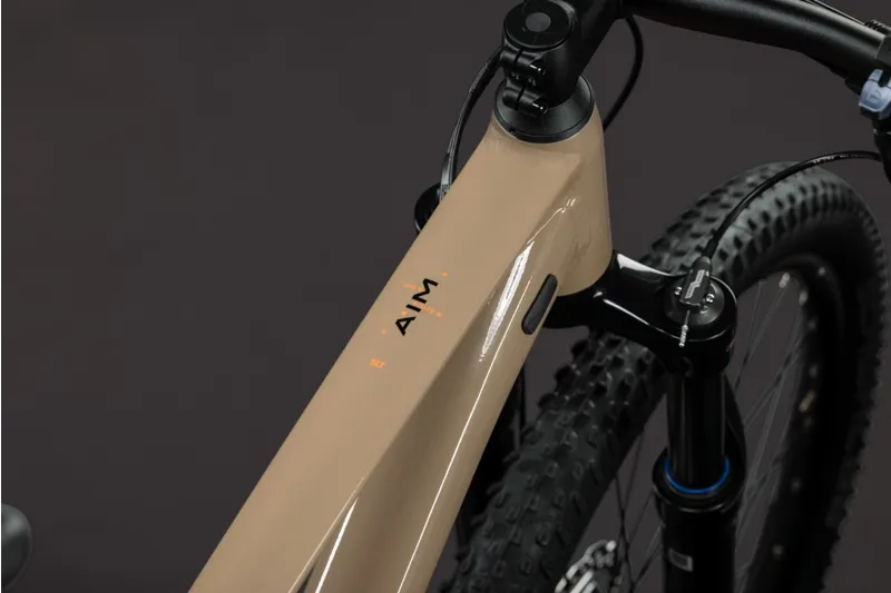 Cube Aim SLT Hardtail Mountain Bike in Cappuccino and Black-2