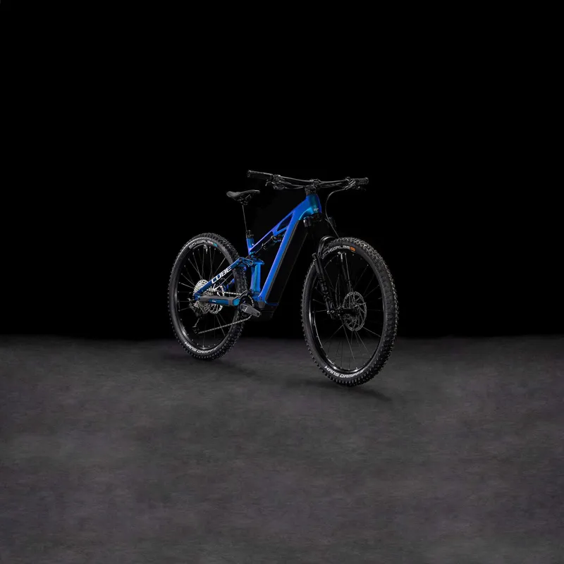 Cube Stereo Hybrid ONE44 HPC SLX 800Wh Full Suspension Electric Mountain Bike in Nebula 2025 nebula/white-5