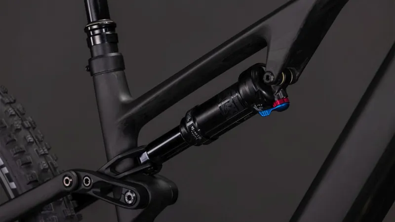 Cube AMS Hybrid ONE44 C:62 Pro 400Wh Electric Full Suspension Mountain Bike in Blackline-2