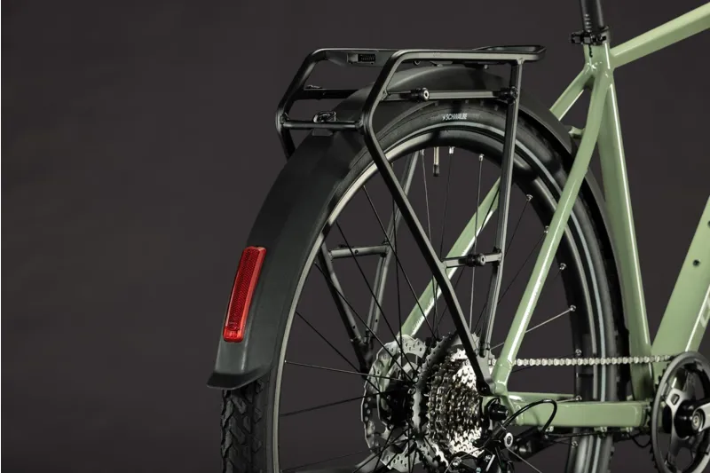 Cube Nature ONE FE Hyrbid Bike in Almondgreen and Green-1