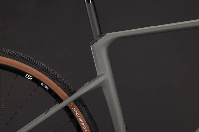 Cube Nuroad Hybrid C:62 Race 400Wh Electric Gravel Bike in Oldgrey and Grey-1