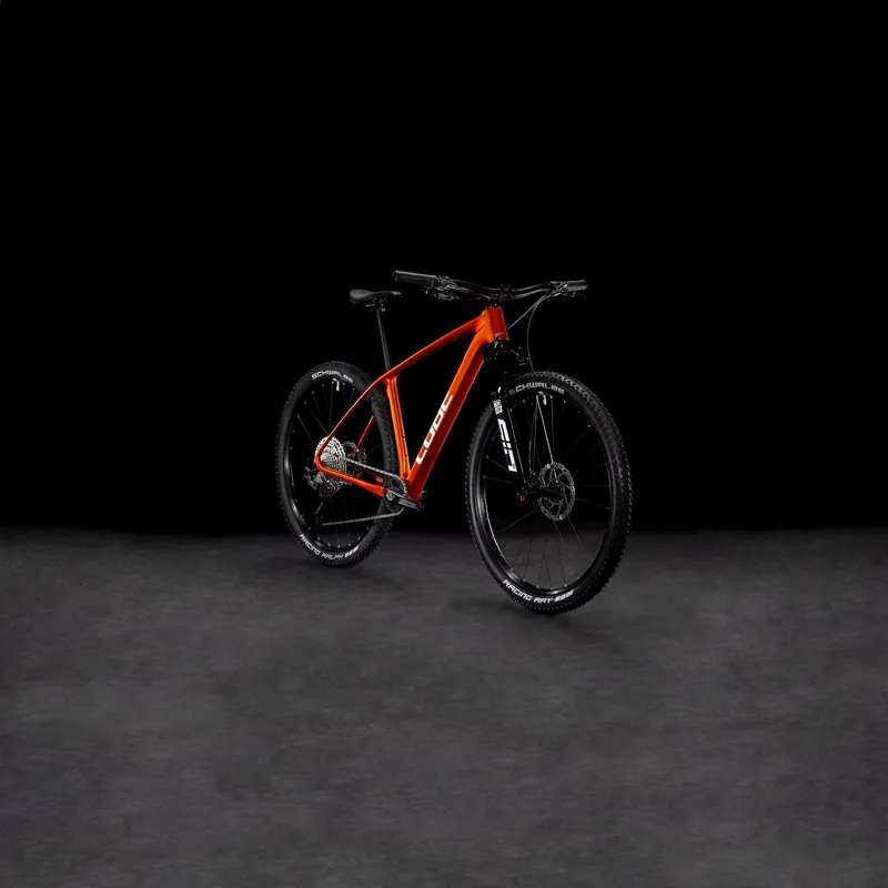 Cube Reaction C:62 Pro Mountain Bike in Electricorange and Spice-6
