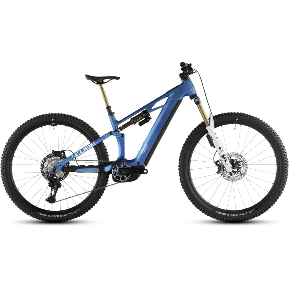 Team Cycles Cube Stereo Hybrid ONE44 HPC AT 800Wh Electric Full Suspension Mountain Bike in Actionteam | Interest FREE Finance & Online Refund Policy.