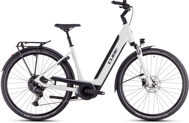 Cube Supreme Hybrid One EE 500Wh Electric Hybrid Bike in Desertstone and Black