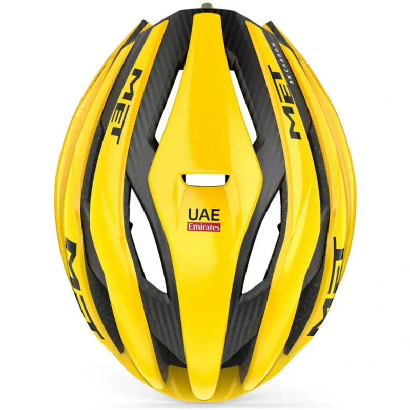 MET Trenta Carbon MIPS Road Cycling Helmet in Jaune-1