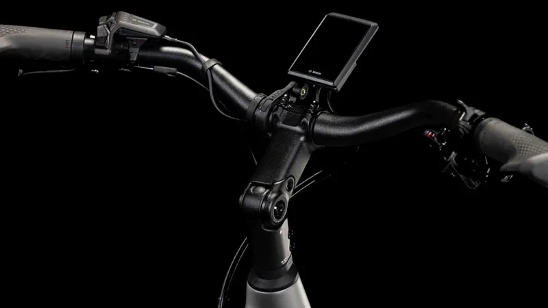 Cube Supreme Hybrid SLX EE 625Wh Electric Hybrid Bike in Grey and Lunar-2