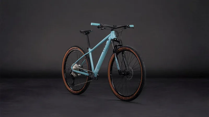 Cube Reaction SLX Mountain Bike in Tealgrey and Black-6