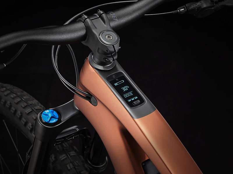 TREK Fuel EXe 9.7 SLX XT 360Wh Full Suspension Electric Mountain Bike in Pennyflake-1