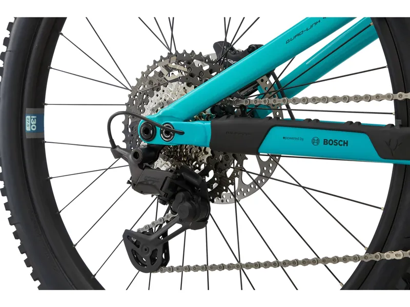 Whyte Bikes E-160 S 27.5 Full Suspension Electric Mountain Bike in Turquoise-2