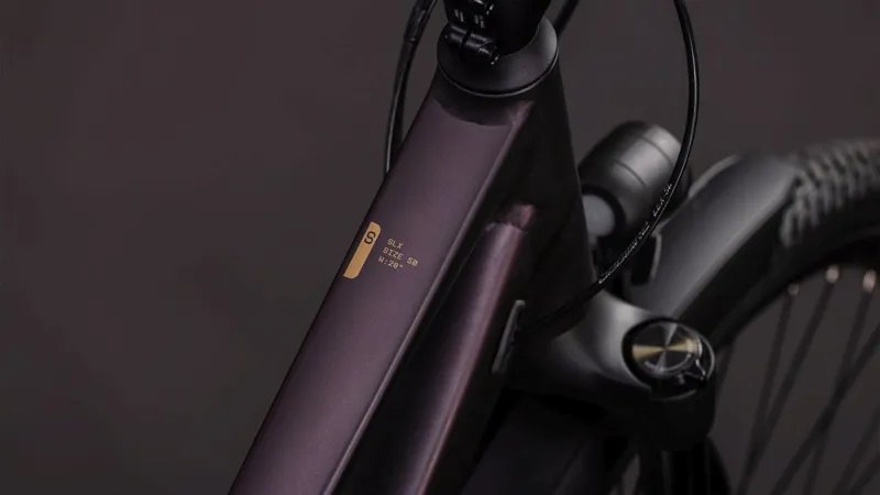 Cube Kathmandu SLX Hybrid Bike in Solareclipse and Gold-3