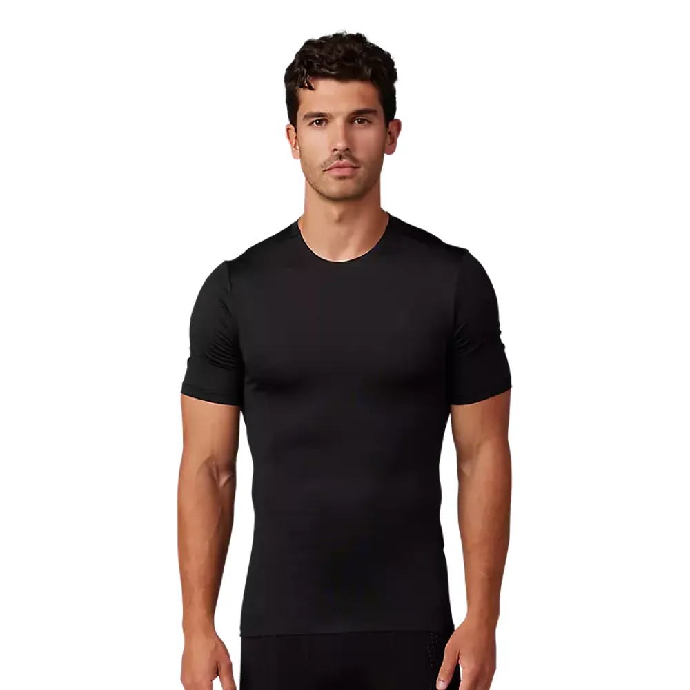 Team Cycles Fox Head Clothing Fox Tecbase Short Sleeve Shirt in Black | Interest FREE Finance & Online Refund Policy.