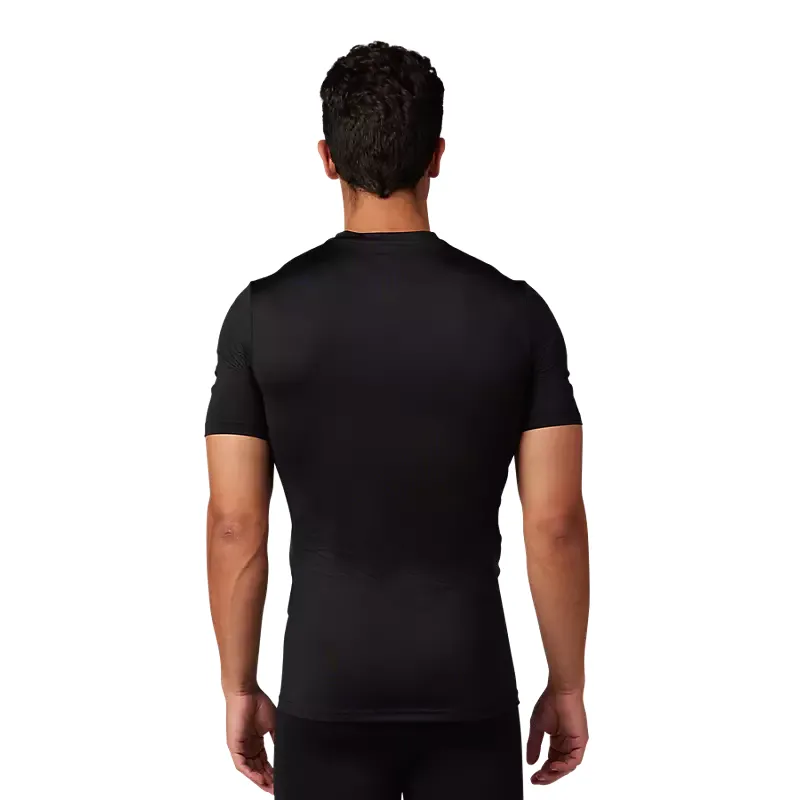 Fox Tecbase Short Sleeve Shirt in Black-1