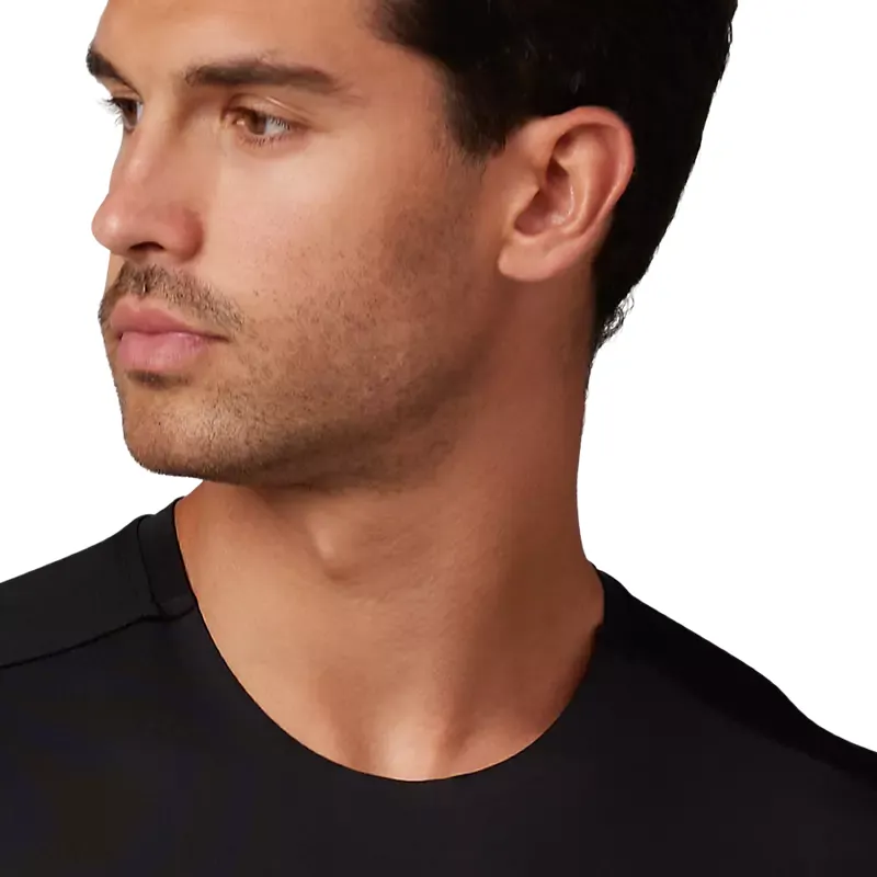 Fox Tecbase Short Sleeve Shirt in Black-5