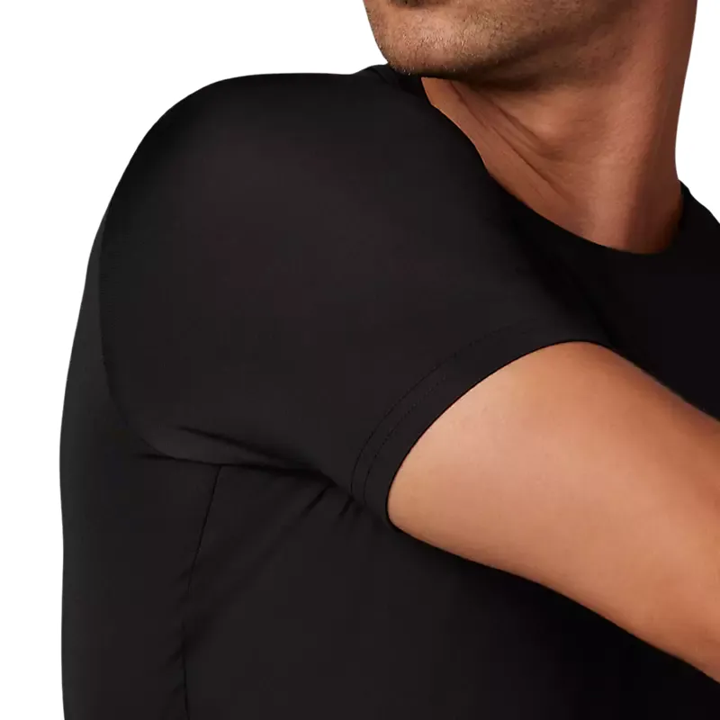Fox Tecbase Short Sleeve Shirt in Black-6