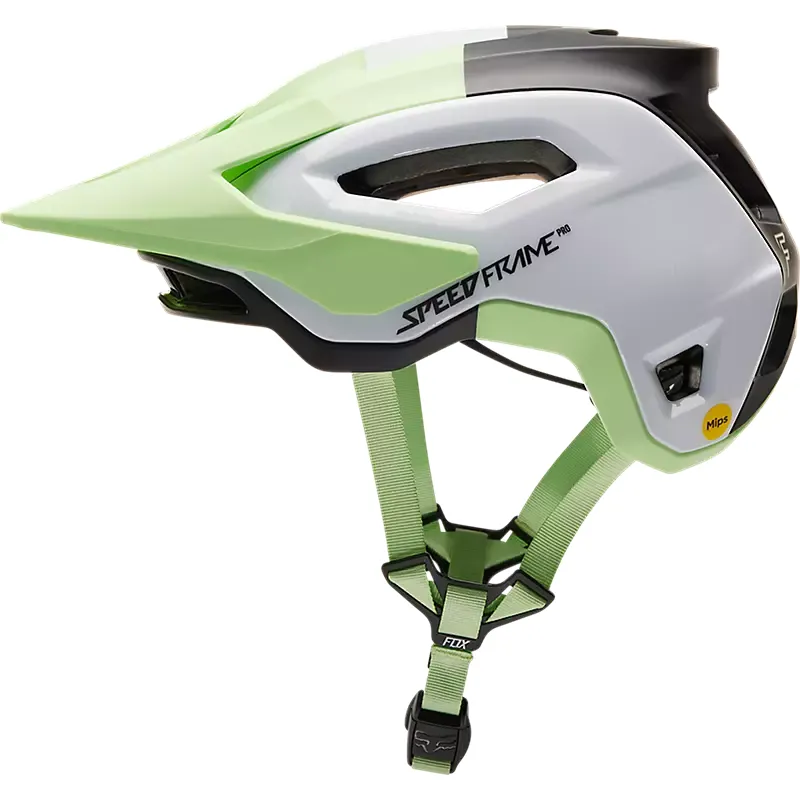 Fox Speedframe Pro Klif Mountain Bike Helmet in Cucumber Green-1