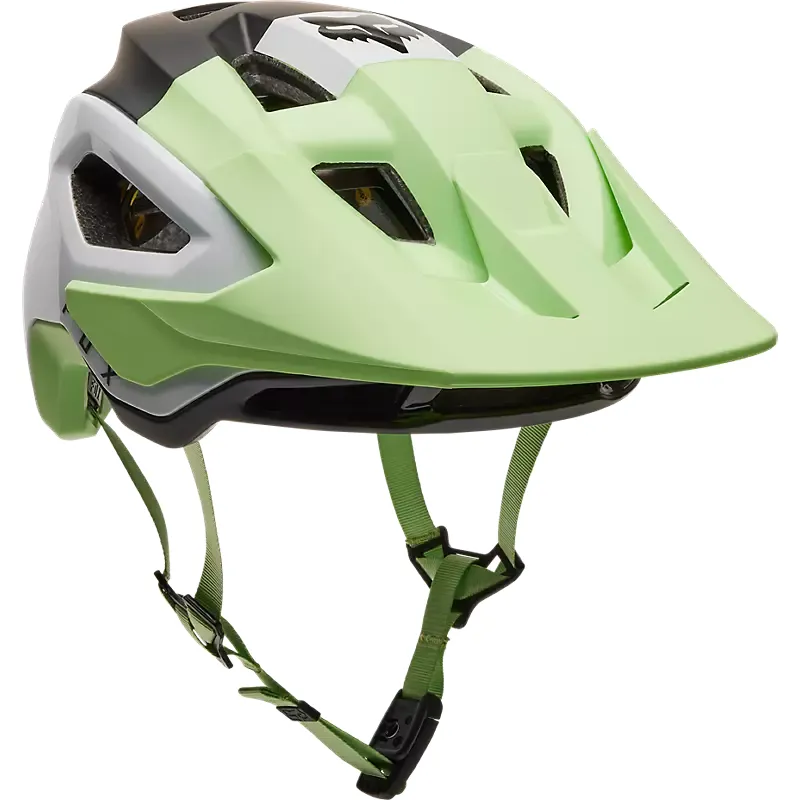 Fox Speedframe Pro Klif Mountain Bike Helmet in Cucumber Green-5
