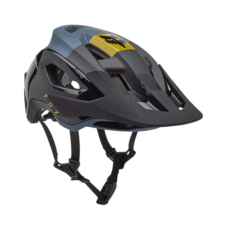 Fox Speedframe Pro Klif Mountain Bike Helmet in Dark Vintage Blue-1