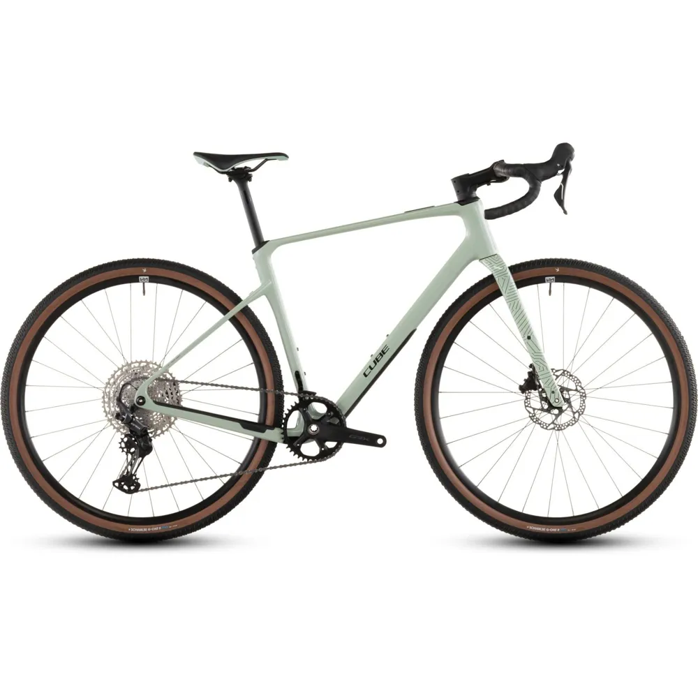 Team Cycles Cube Nuroad C:62 ONE Gravel Bike in Aloegreen and Black | Interest FREE Finance & Online Refund Policy.