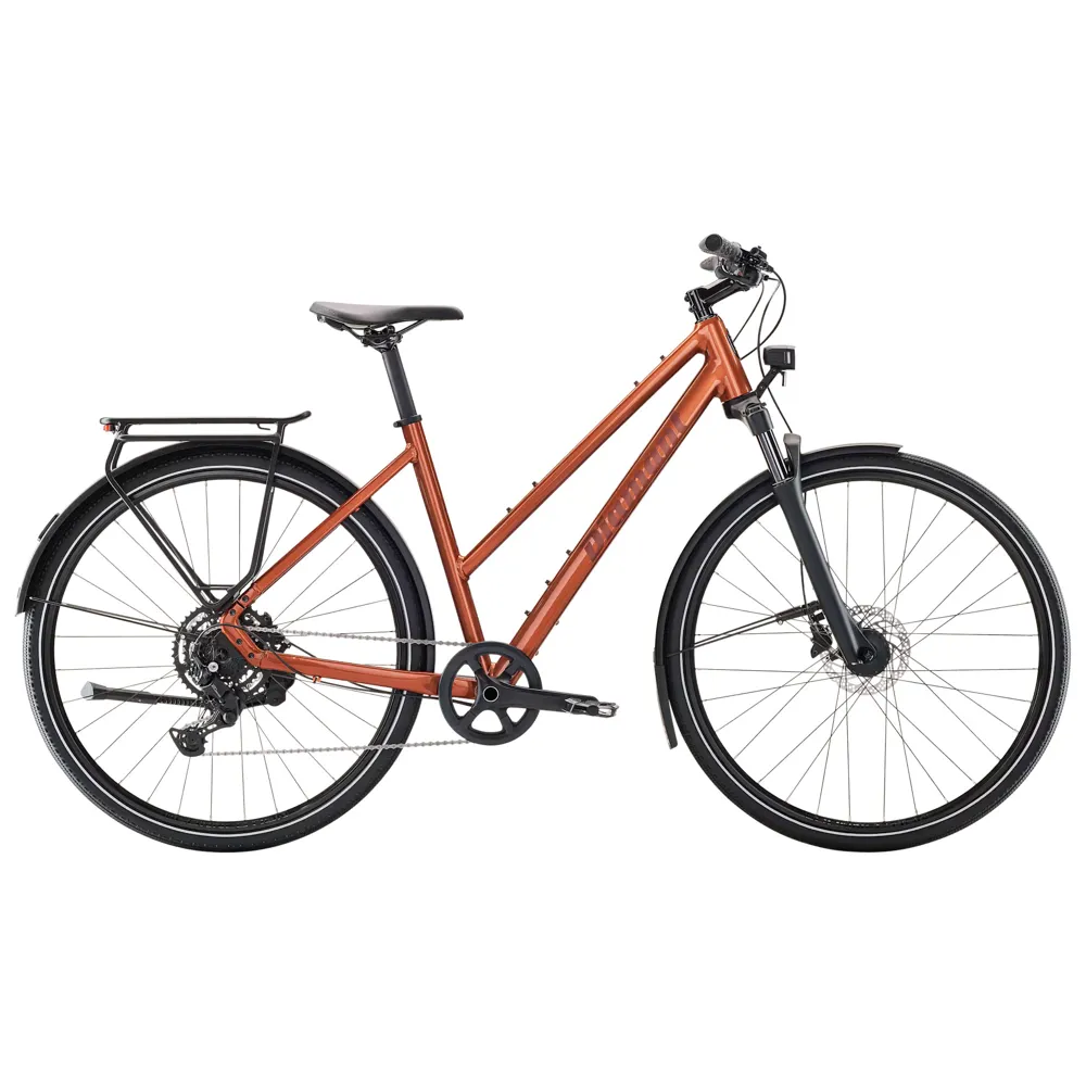 Team Cycles Diamant Mahon Trip Core Mid Step Hybrid Bike in Kupfer Metallic | Interest FREE Finance & Online Refund Policy.