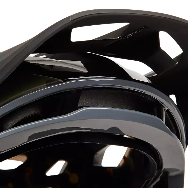 Fox Speedframe Pro Camo MIPS Mountain Bike Helmet in Olive Green Camo-9