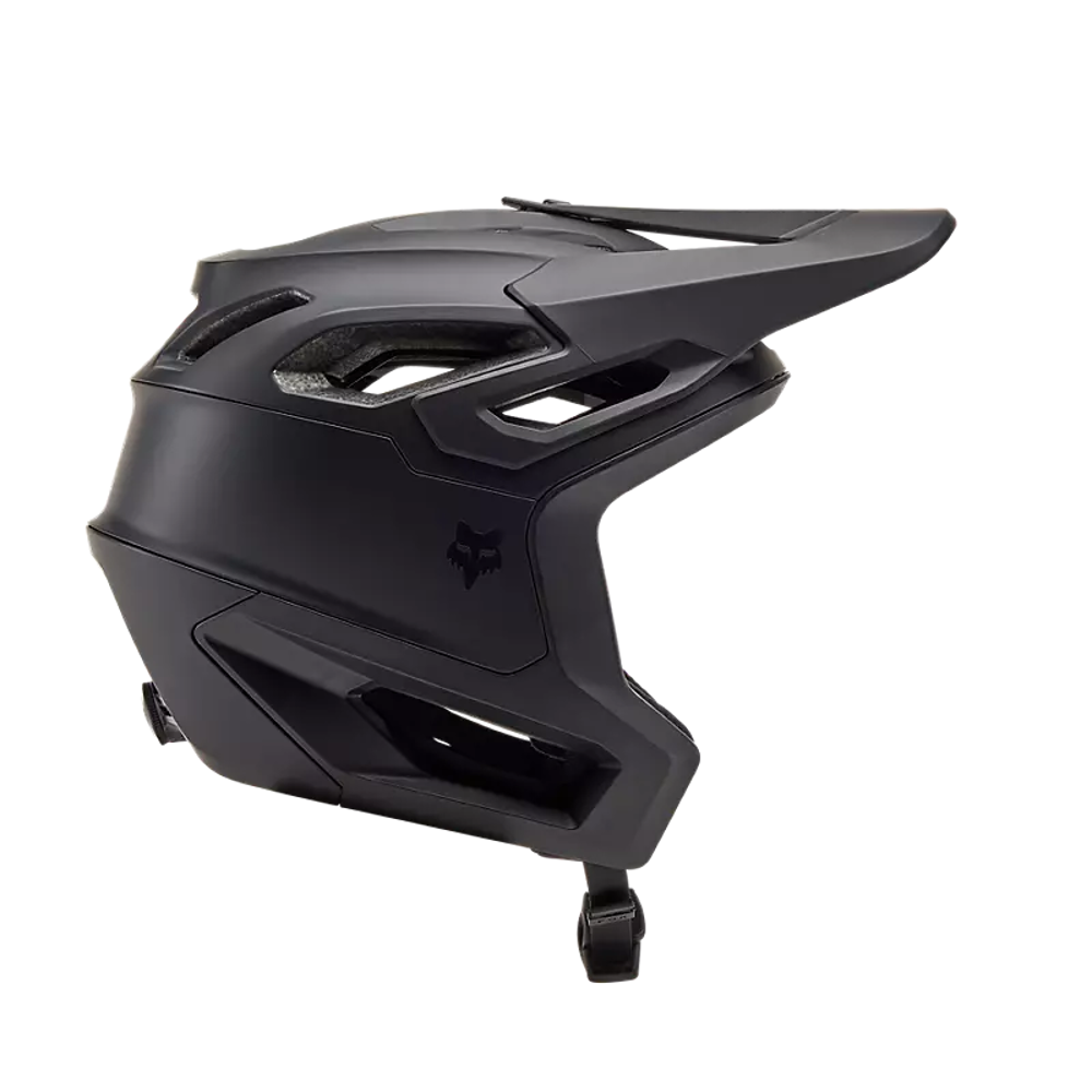 Team Cycles Fox Head Clothing Fox Dropframe Pro Mountain Bike Helmet in Black | Interest FREE Finance & Online Refund Policy.