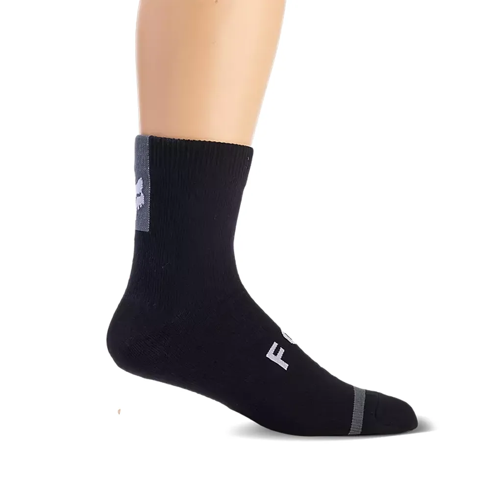 Team Cycles Fox Head Clothing Fox Defend Water Socks in Black | Interest FREE Finance & Online Refund Policy.