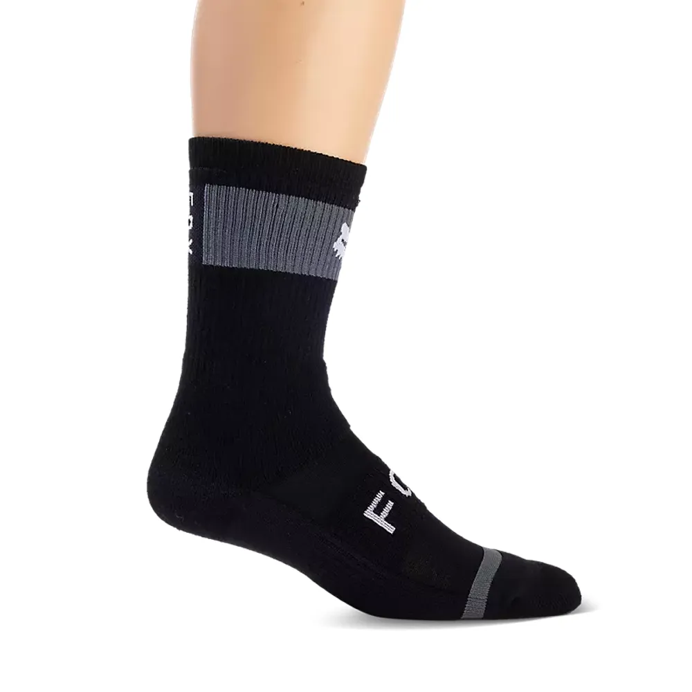 Team Cycles Fox Head Clothing Fox 8 Defend Winter Socks in Black | Interest FREE Finance & Online Refund Policy.