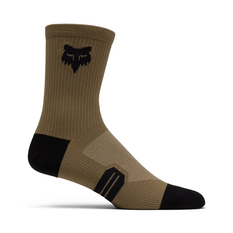 Fox Range 6 Sock in Nutmeg Brown