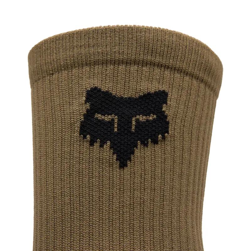 Fox Range 6 Sock in Nutmeg Brown-1