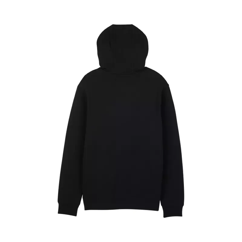 Fox Head Pullover Hoodie in Black-1