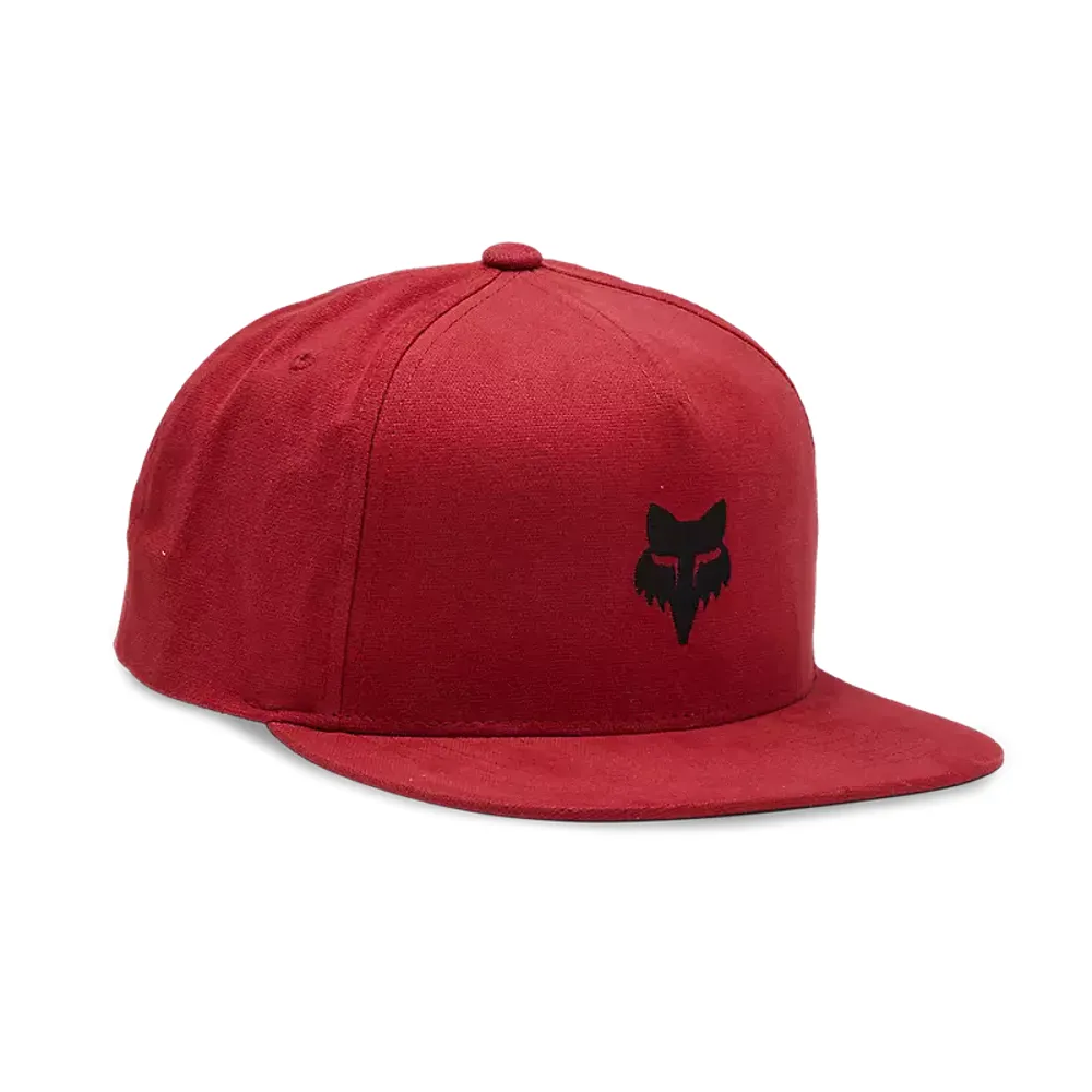 Team Cycles Fox Head Clothing Fox Head Snapback in Flame Red | Interest FREE Finance & Online Refund Policy.