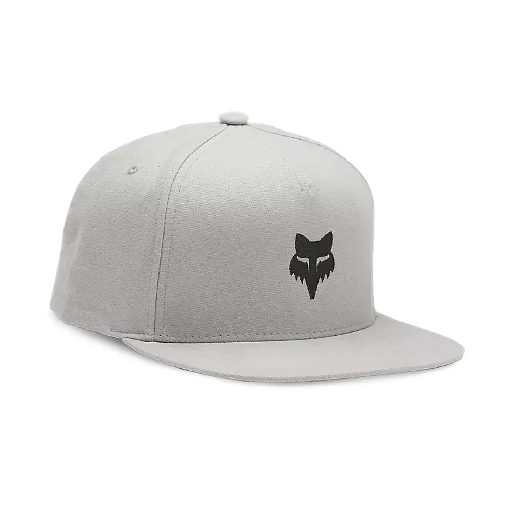 Team Cycles Fox Head Clothing Fox Head Snapback in Steel Grey | Interest FREE Finance & Online Refund Policy.