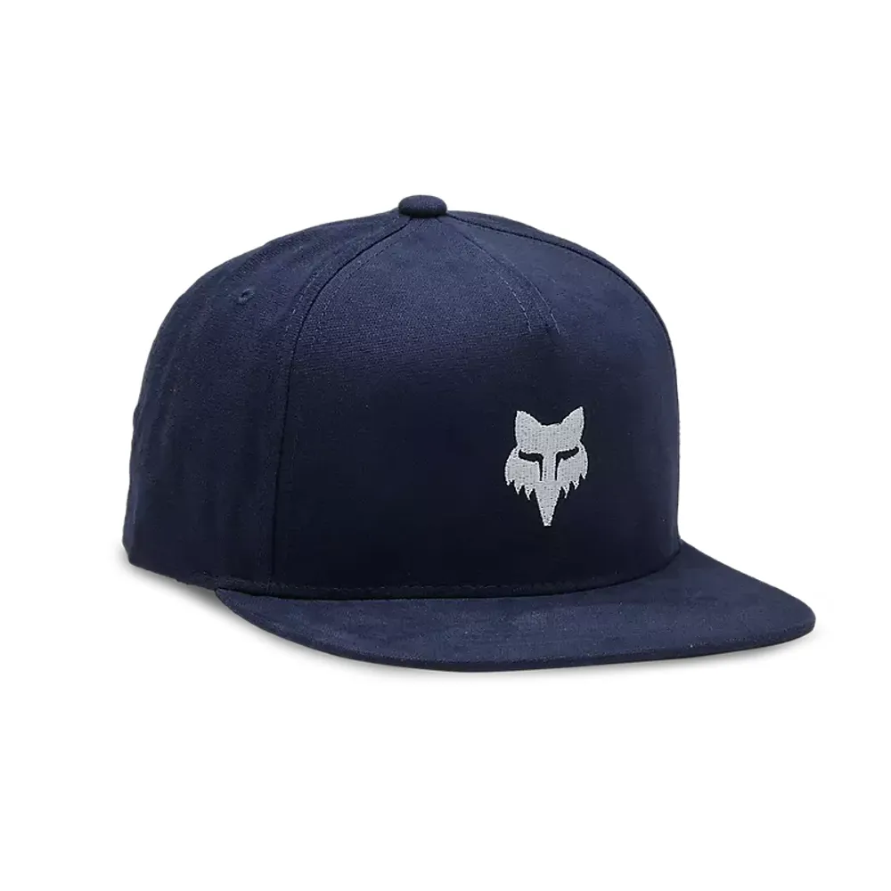 Team Cycles Fox Head Clothing Fox Head Snapback in Midnight Blue | Interest FREE Finance & Online Refund Policy.